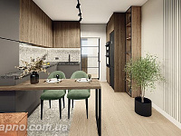 Квартира для молодої сім’ї 53 м²